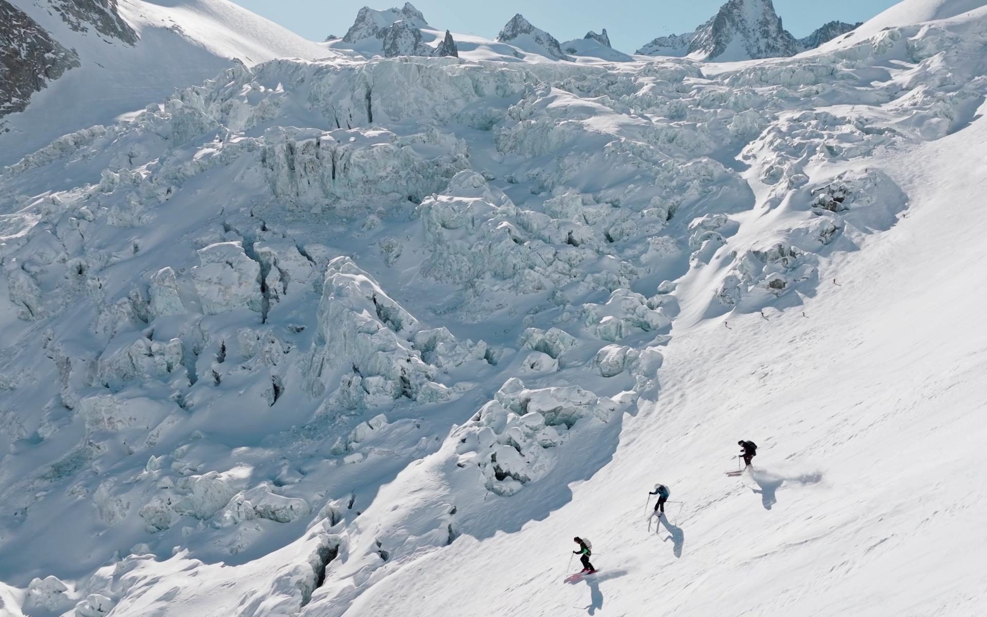 La Vallée Blanche, la discesa glaciale da Courmayeur a Chamonix