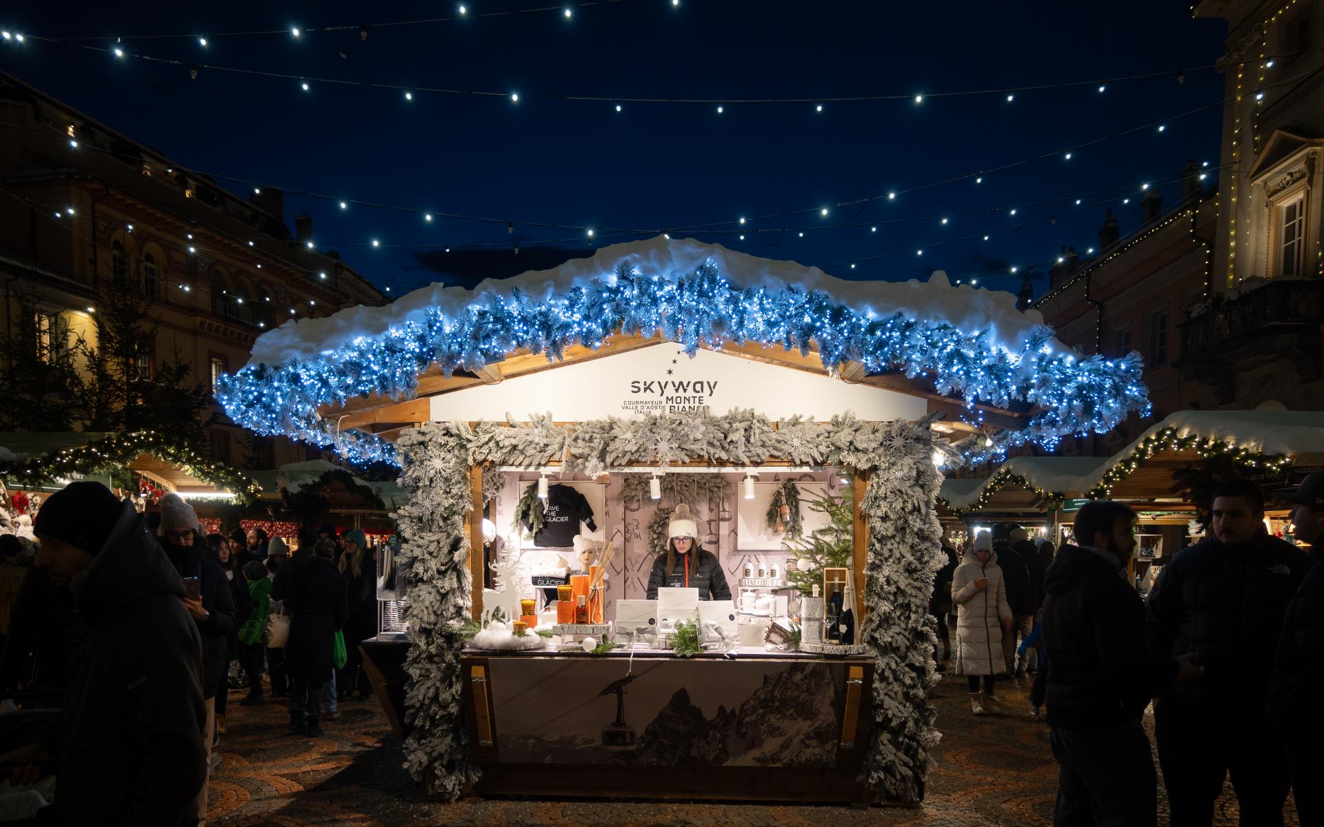 Skyway Monte Bianco au Marché Vert Noël