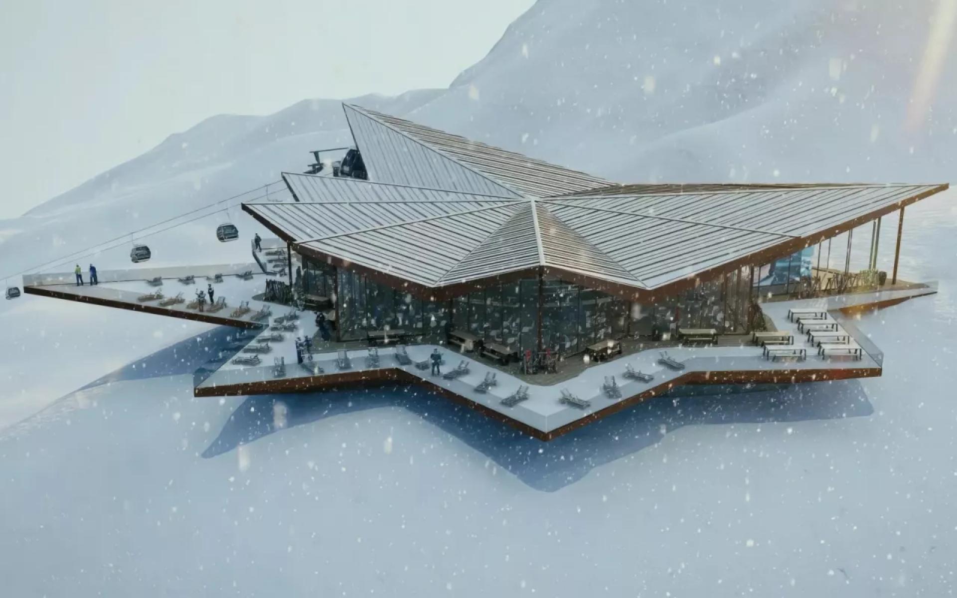 La Stella di Pila - The new panoramic bistro at high altitude